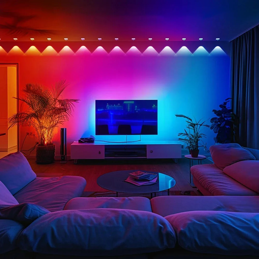 Yule Yard™ Smart Eaves Lights – RGBIC Outdoor LED Strip